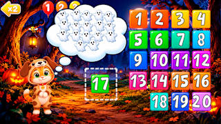 123 Early Learning Halloween Games for Kids, Toddlers, Babies screenshot 2