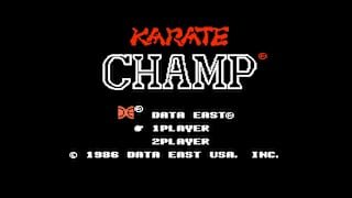 Console Archives KARATE CHAMP screenshot 1