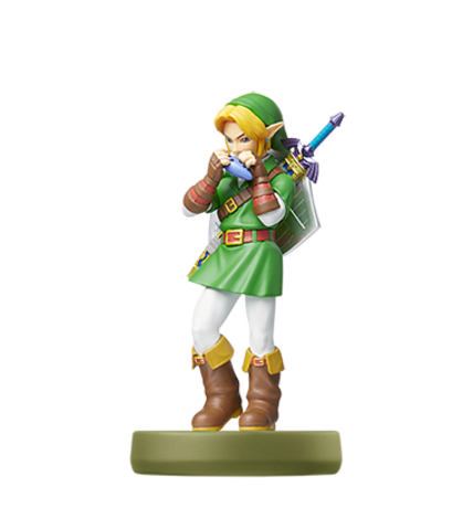 Link Ocarina Of Time Amiibo Figure By Nintendo 30th Anniversary Series