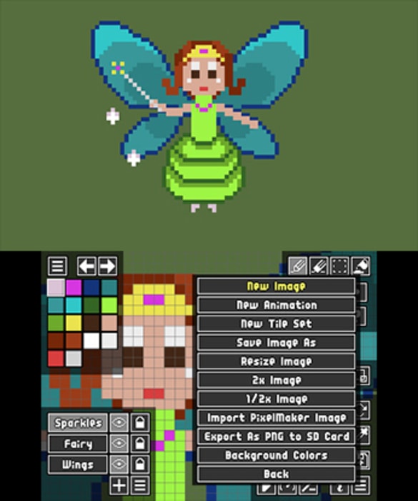 Pixelmaker Studio For Nintendo 3ds Nintendo Game Details