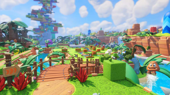 Mario Rabbids Kingdom Battle For Nintendo Switch Nintendo Game Details