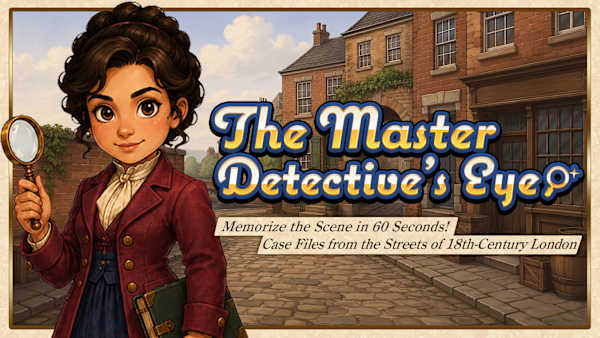 The Master Detective’s Eye -Memorize the Scene in 60 Seconds! Case Files from the Streets of 18th-Century London-