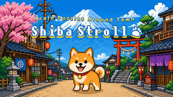 Shiba Stroll: Brain Puzzles Around Town