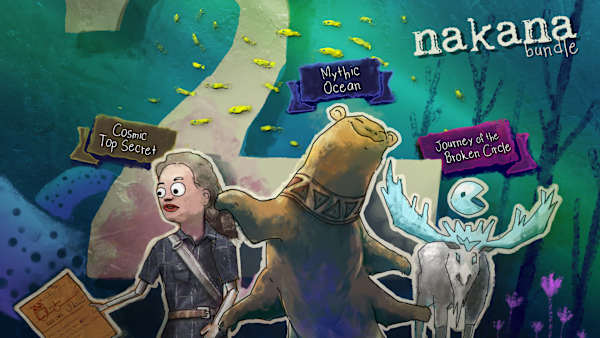 Nakana Bundle #2 (Mythic Ocean + Journey of the Broken Circle + Cosmic Top Secret)