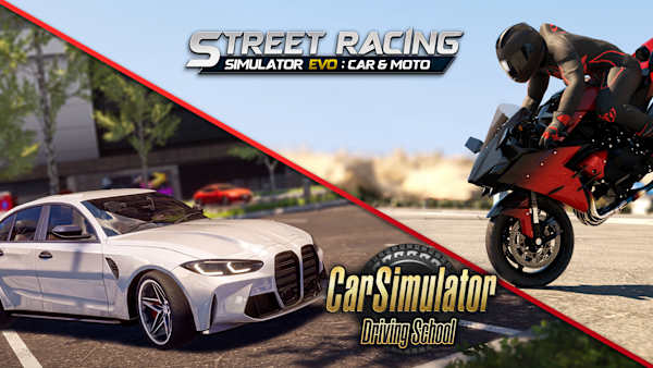 Car & Moto Simulator Bundle : Racing & Driving