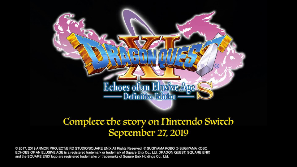 Dragon Quest Xi S Echoes Of An Elusive Age Definitive Edition For Nintendo Switch Nintendo Game Details