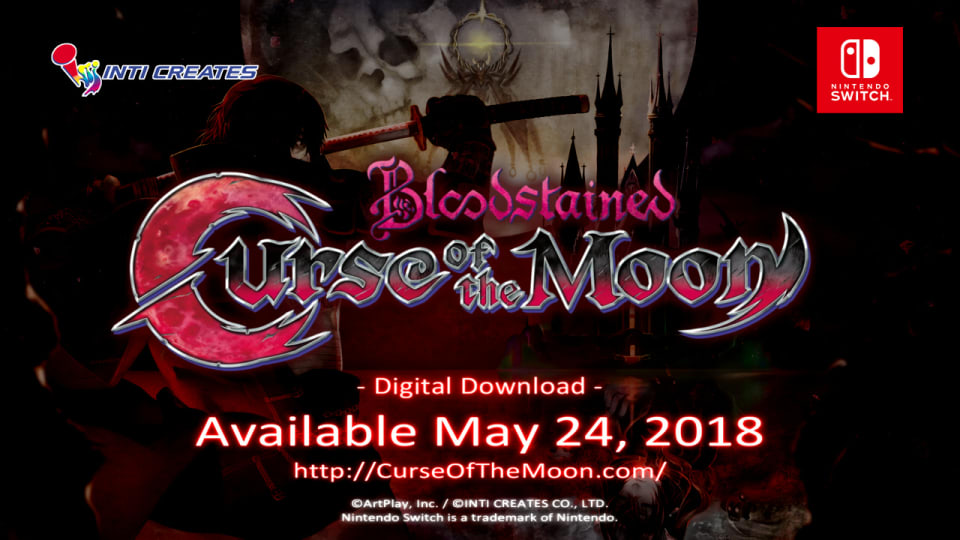 bloodstained curse of the moon eshop