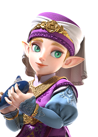 Zelda official character artwork