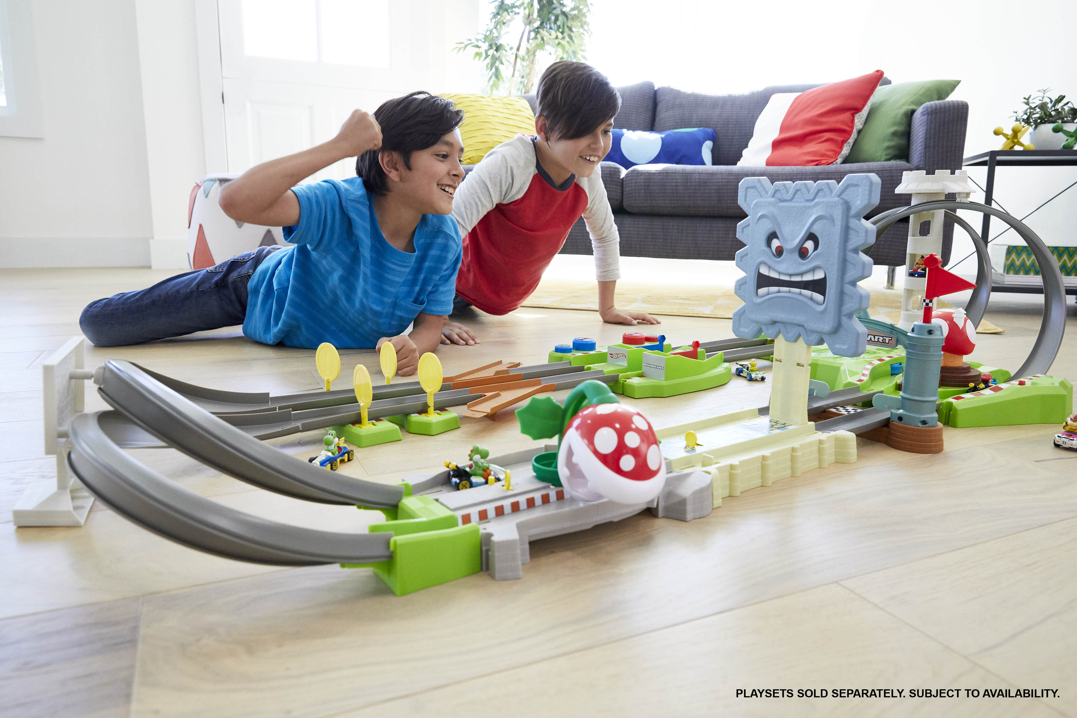 hot wheels mario kart mario circuit trackset