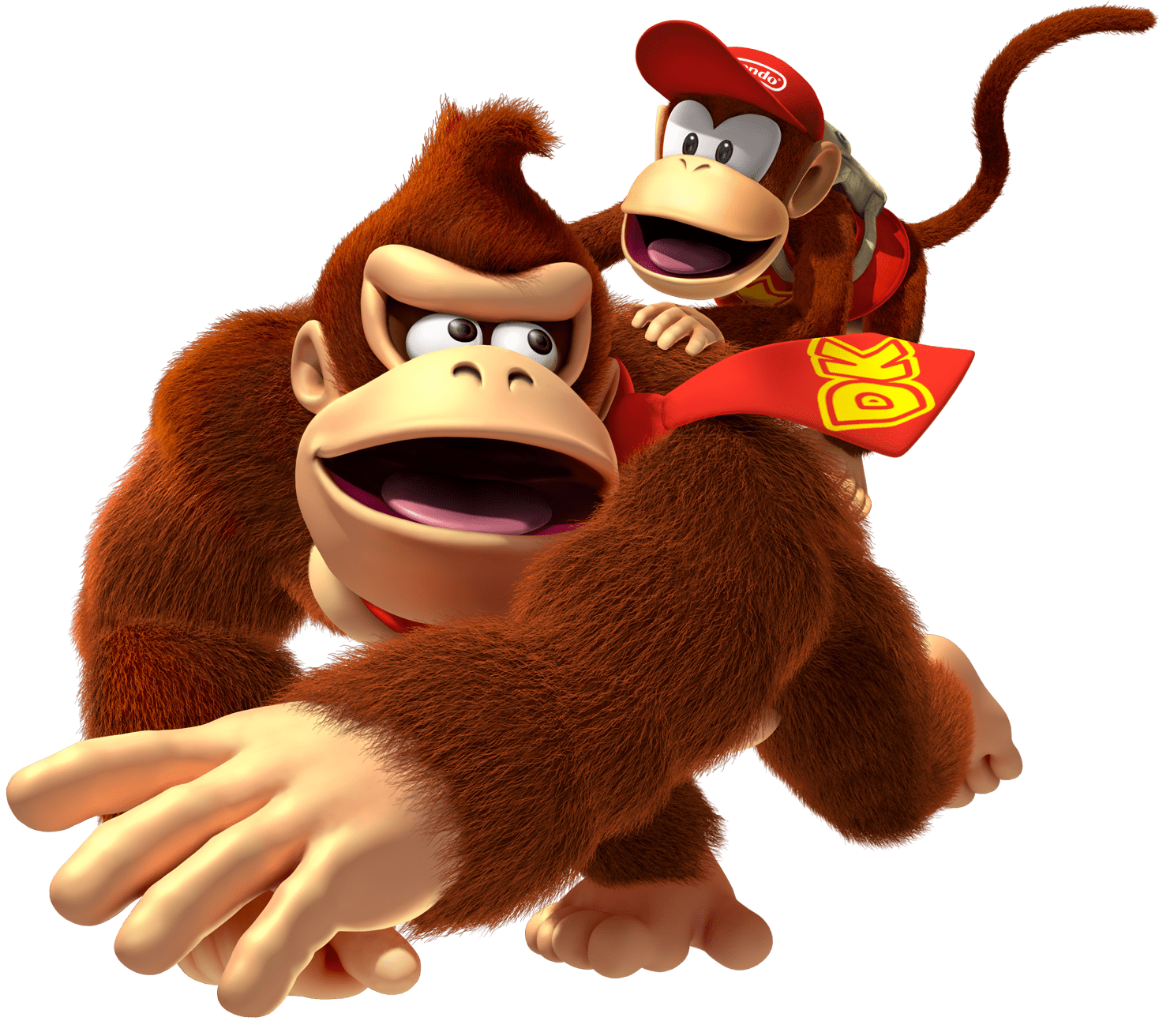 Donkey Kong et Diddy Kong