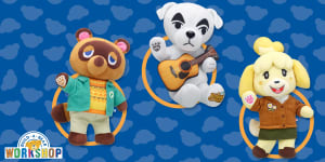 Build a bear Animal Crossing Characters