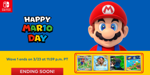 Happy MAR10 Day! Save on select games starring Mario & friends