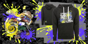 Splatoon hoodie and character art