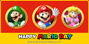 Happy Mar10 Day! Sale ends 3/16 at 11:59 p.m.