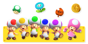 Toad and friends
