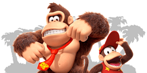 Donkey Kong and Diddy Kong