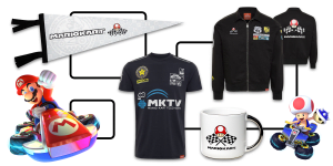 Mario Kart Exclusive merchandise and in-game assets