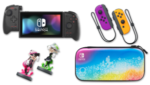 A collection of Switch accessories