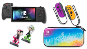 nintendo switch lite,pochette de voyage de luxe,mario, comme neuf