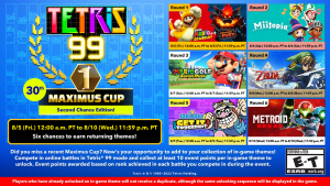 Tetris® 99 30th MAXIMUS CUP