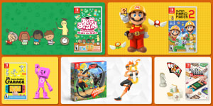 Big Brain Academy, Super Mario Maker 2, Game Builder Garage, Ring Fit Adventure, Clubhouse Games 51 Worldwide Classic