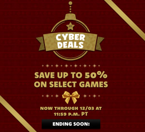 Last chance to save up to 50% on select games!