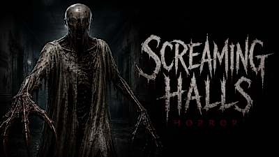 Screaming Halls: Horror cover