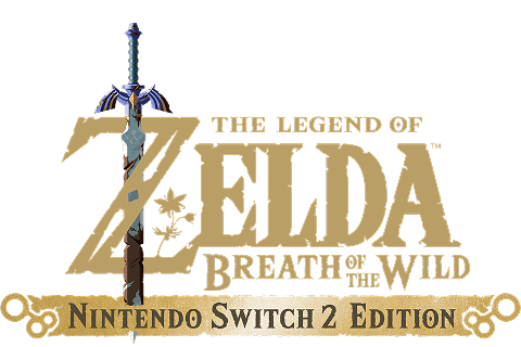 The logo for The Legend of Zelda: Breath of the Wild – Nintendo Switch 2 Edition is shown. 
