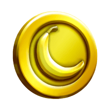 Three banana coins