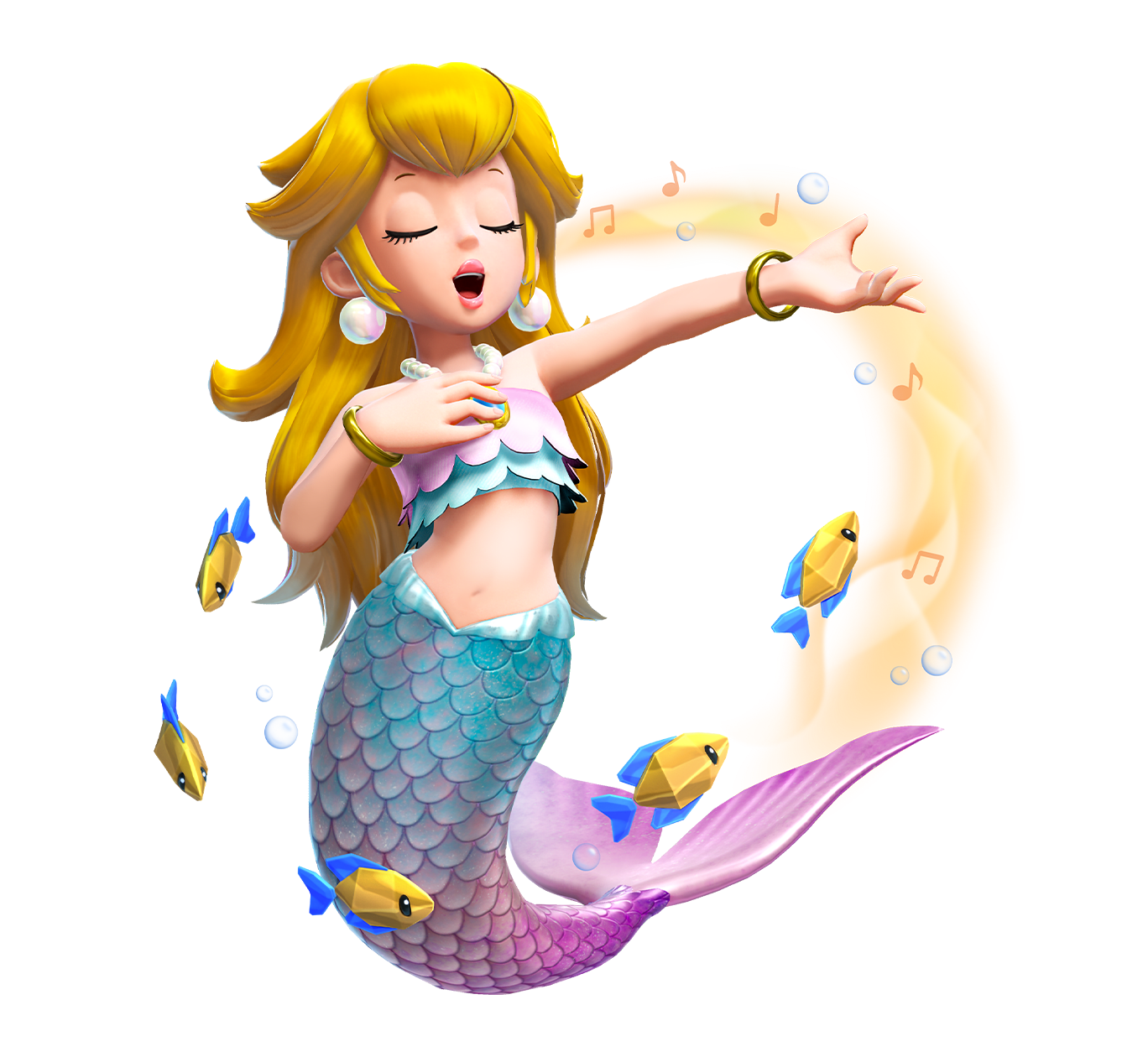 Mermaid Peach