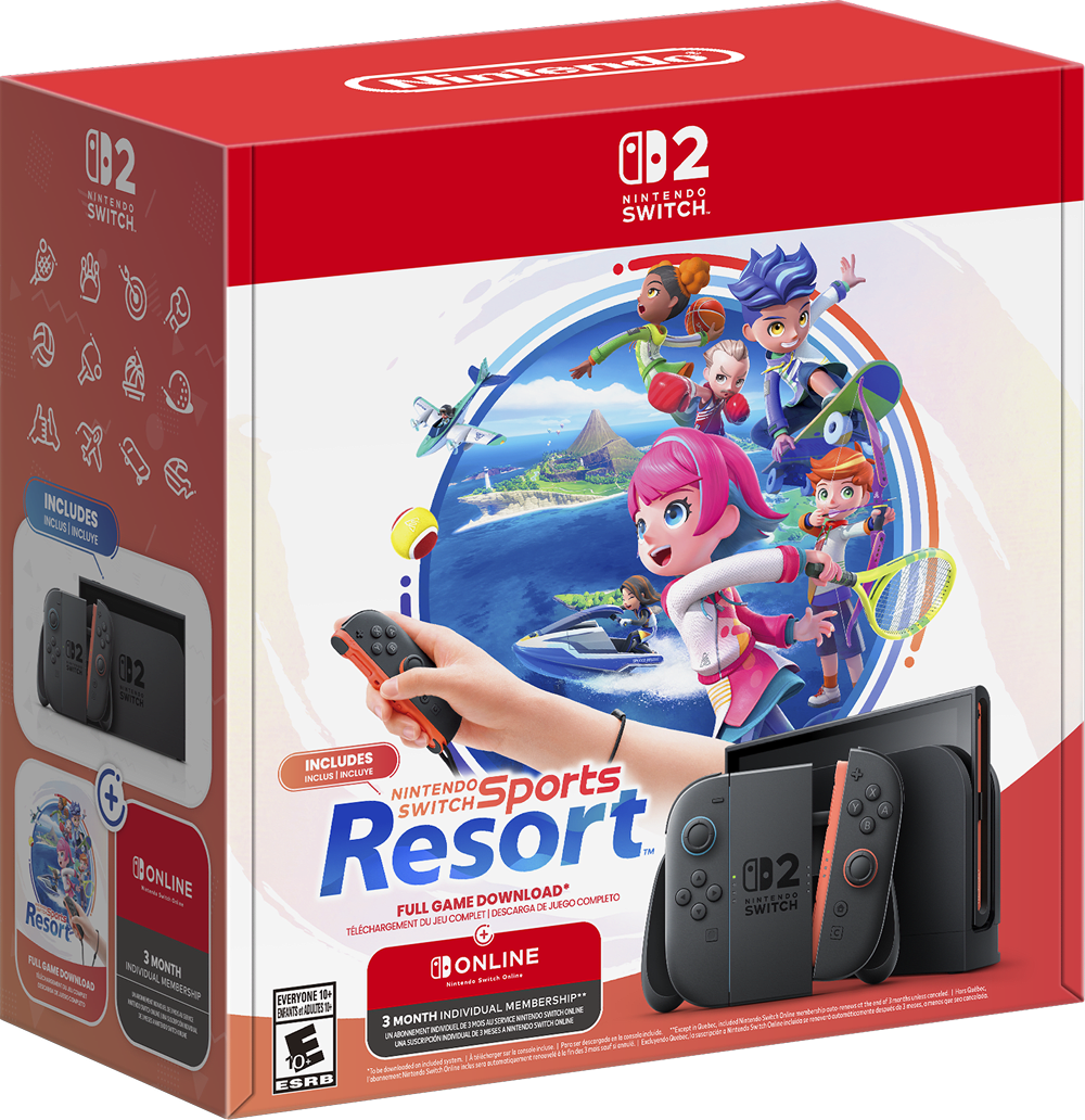 Nintendo Switch 本体とSwitch Sports Nintendo Switch Sports Resort – Nintendo Switch 2 Exclusive