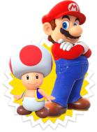Toad and Mario