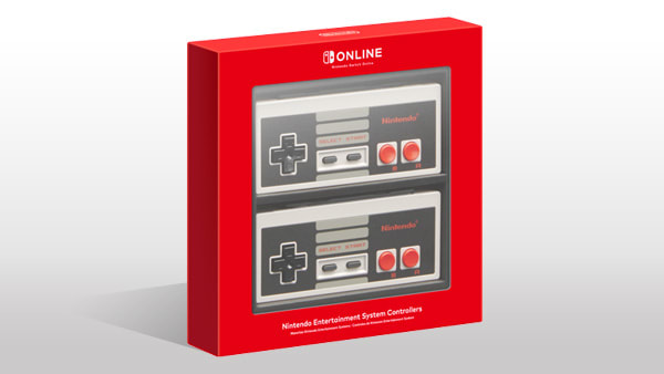 Box shot showing that Nintendo Entertainment System Controllers are sold in pairs.