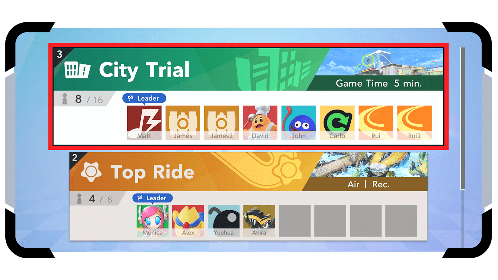 Kirby Air Riders artwork
