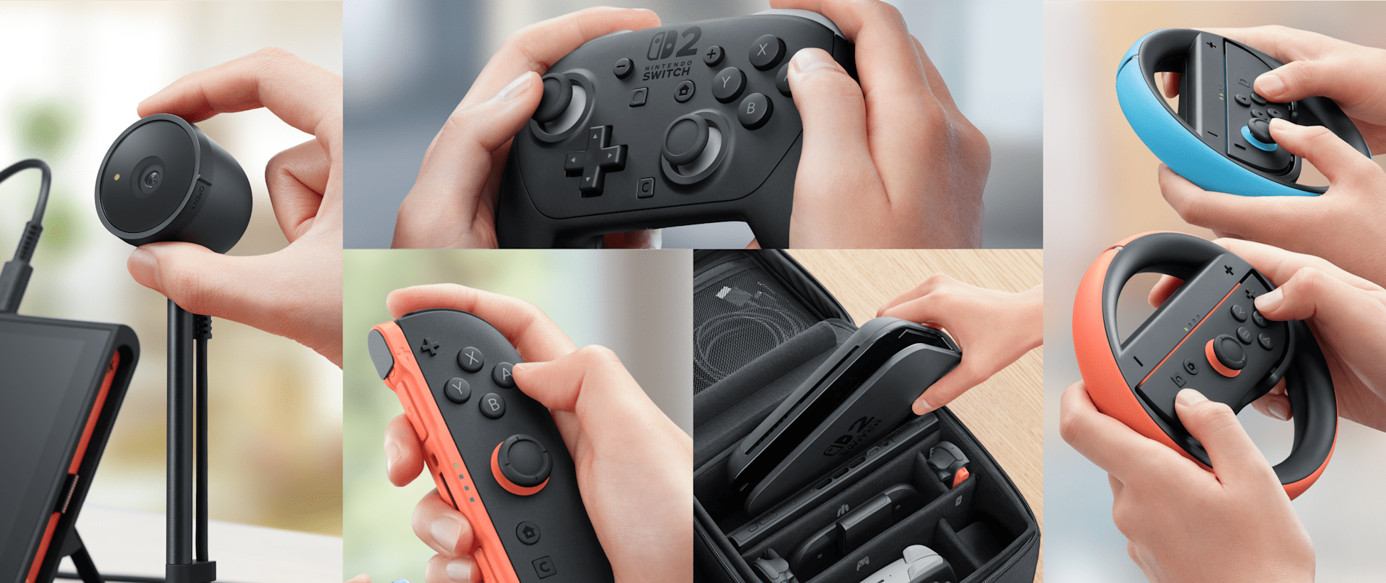 Mario Kart 8 para 8 jogadores no Switch 2: controles, câmera e acessórios