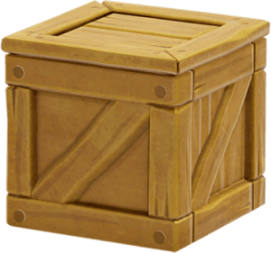 Un eco de una caja de madera.