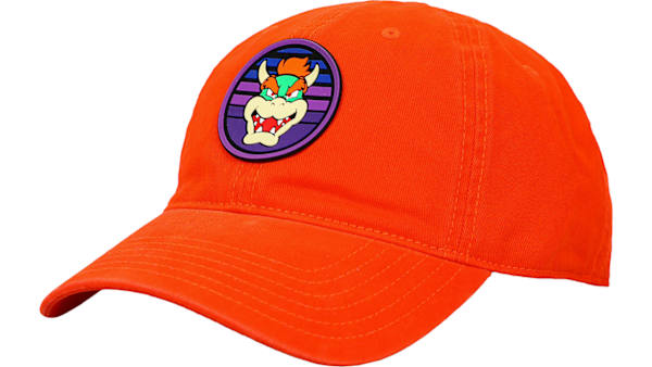 Super Mario™ Bowser™ Baseball Hat Orange Nintendo Official Site