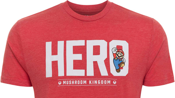 Super Mario™ Hero Mario T-Shirt S Nintendo Official Site