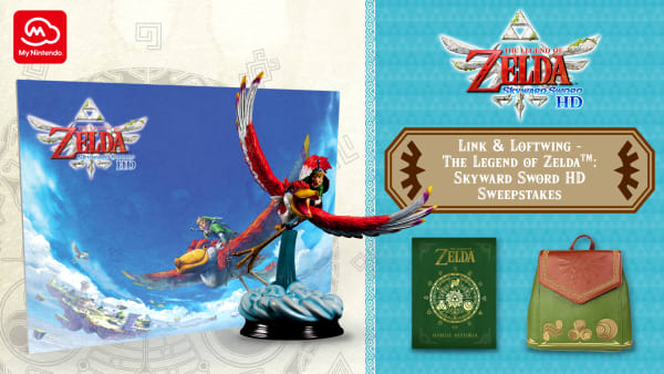 Enter the Link & Loftwing - The Legend of Zelda™: Skyward Sword HD
