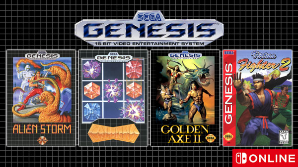 Nintendo Switch Online + Expansion Pack: SEGA Genesis games 