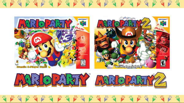 Mario Party and Mario Party 2 now available News Nintendo Official Site