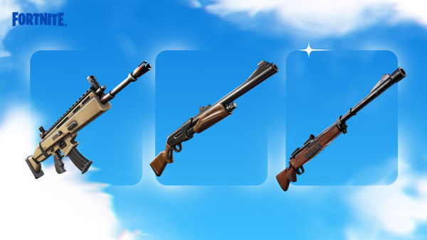 Fornite Battle Royale Guns