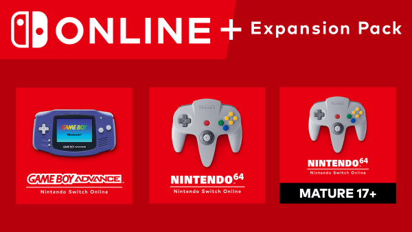 Nintendo – News – Nintendo Switch Online + Expansion Pack update