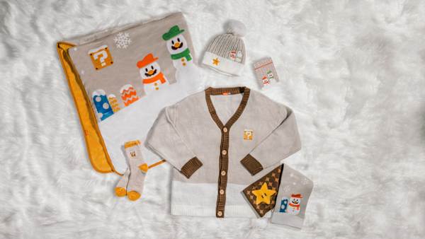 Light up the season with exclusive holiday merchandise at Nintendo