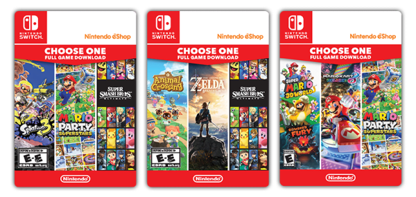 Can you buy switch online with eshop card sales