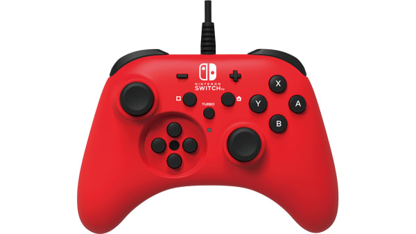 HORIPAD Red Controller for Switch - Hardware - Nintendo