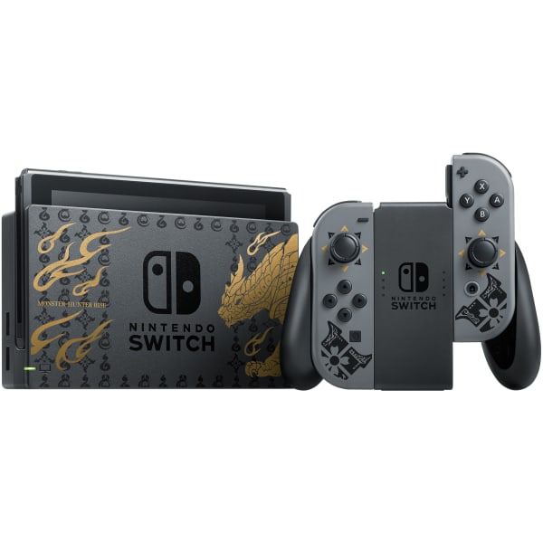 Nintendo Switch MONSTER HUNTER RISE Deluxe Edition system ...