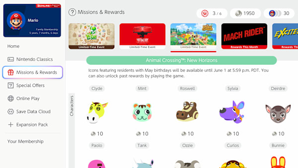 Special offers for Nintendo Switch Online members - Nintendo