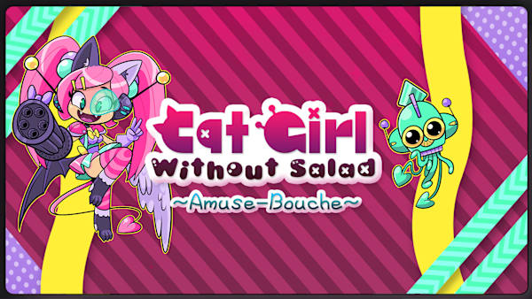 新品未使用❤︎ LES BONS ENFANTS CAT GIRL No.012 Cat Girl Without Salad: Amuse-Bouche for Nintendo Switch