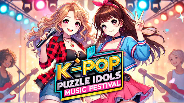 ゲームキャラクター k-pop K-Pop Puzzle Idols: Music Festival for Nintendo Switch - Nintendo